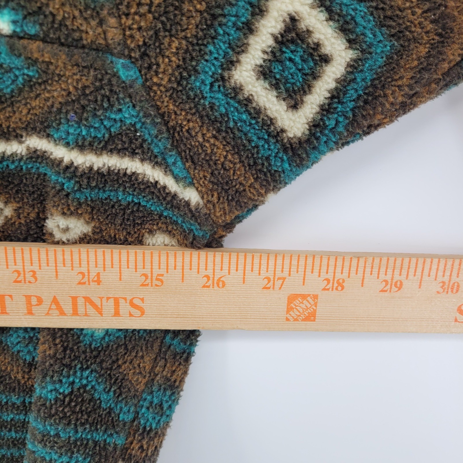 Vintage Patagonia Synchilla Fleece Men's Large Navajo Aztec Southwestern Teal