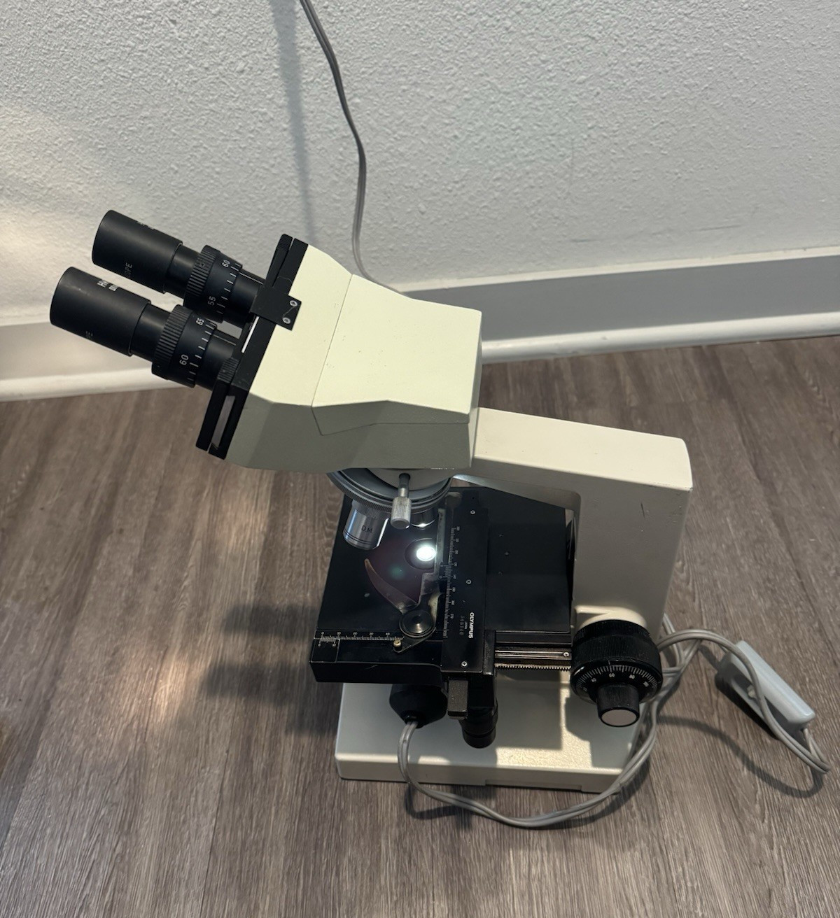 Olympus CHC CH Binocular Laboratory Microscope 6 Objective Lenses