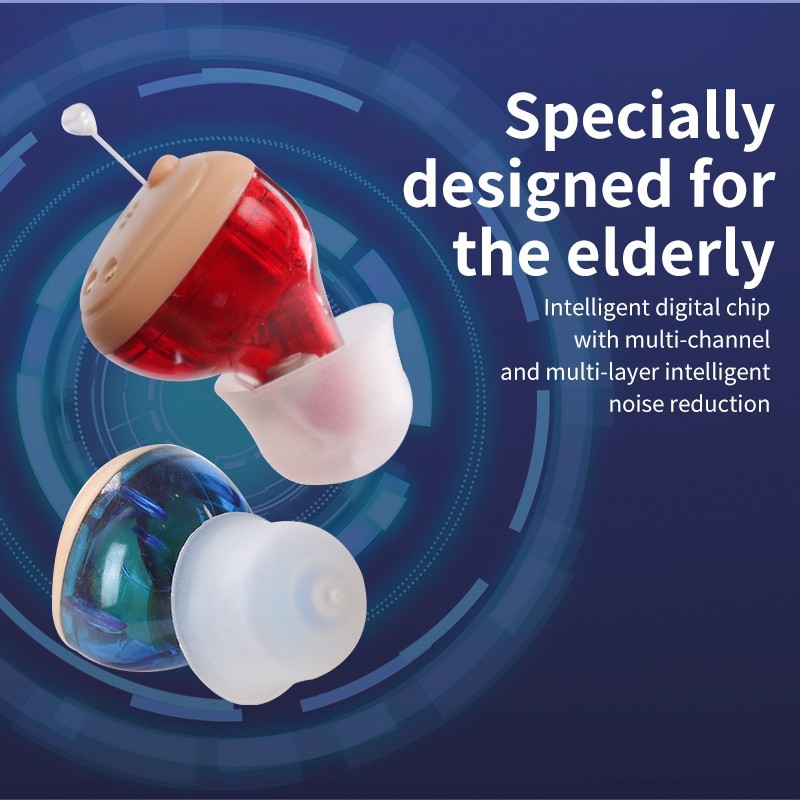 OTC Rechargeable Hearing Aids For Seniors Adults With Noise Cancelling Digital