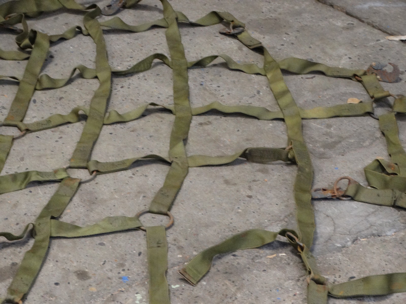 US Military Heavy Cargo Nets (USED) Variety of Sizes