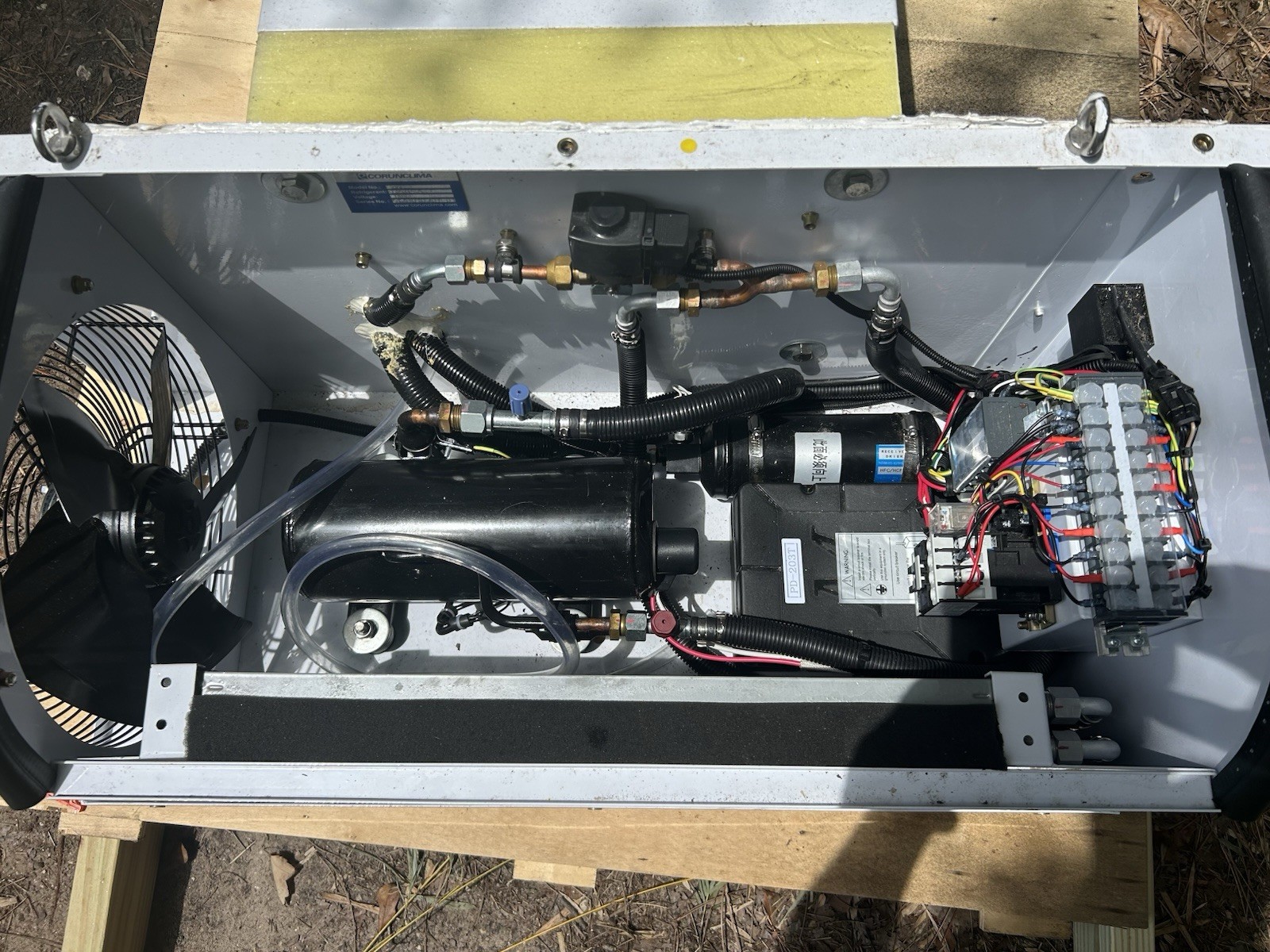 Mobile Trailer / Walk-in Freezer / Cooler Reefer Mono-block Unit 16E