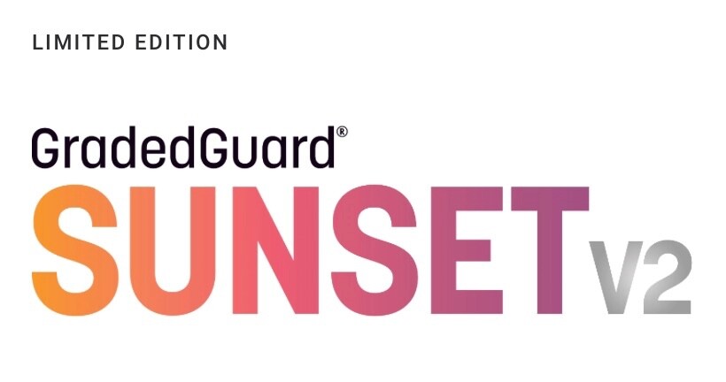 GradedGuard PSA Graded Card Case Guard Protector SUNSET V2 Limited Edition