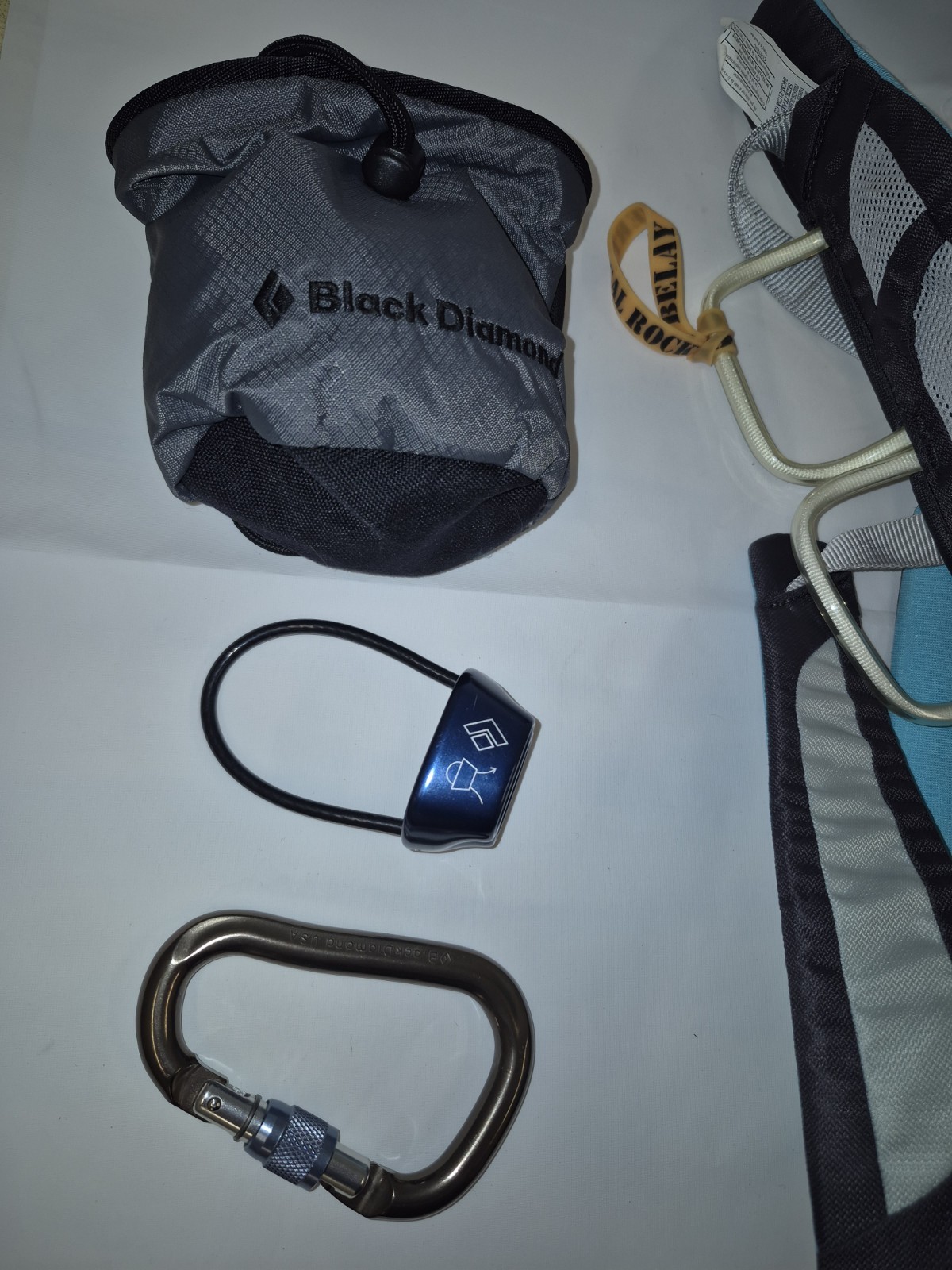 Black Diamond Primrose SA Climbing Harness-Large-w/Extras