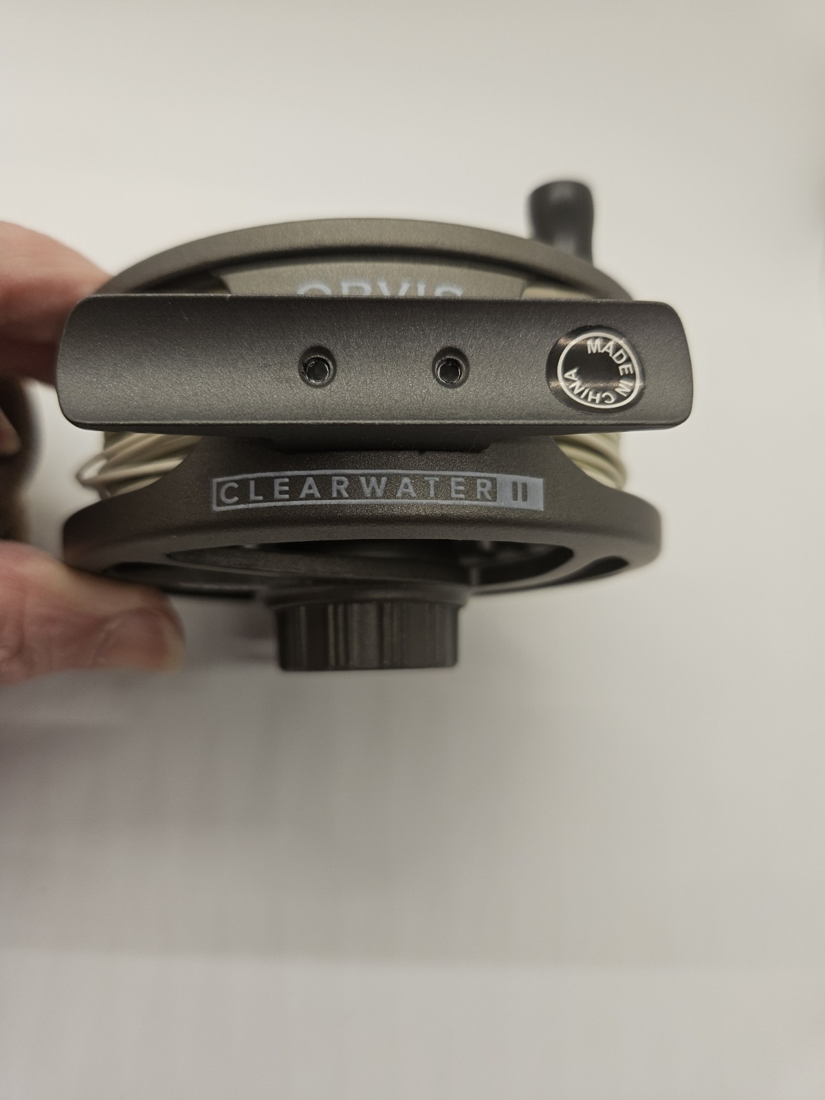 Orvis Clearwater II Fly Fishing Reel w/ Pouch 5wt New With Bag And Line