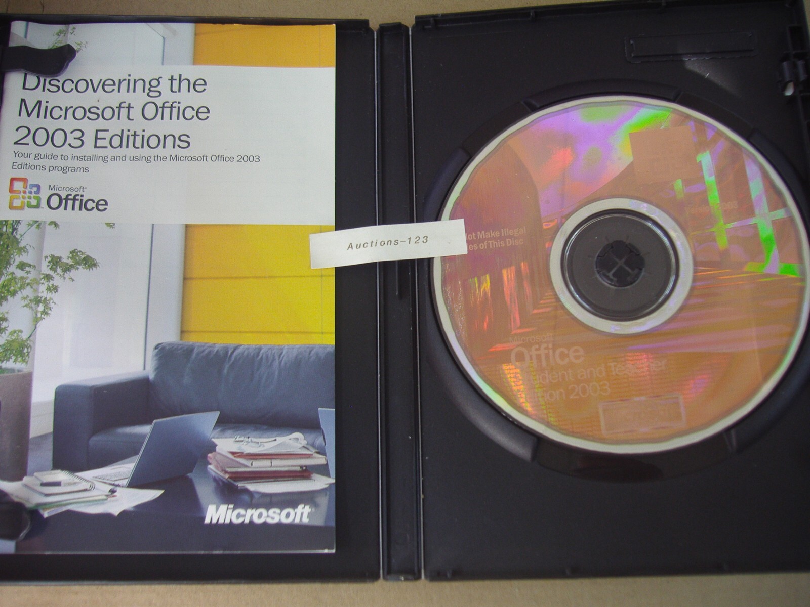 Microsoft Office 2003 Student and Teacher Full English DVD Version =BRAND NEW=