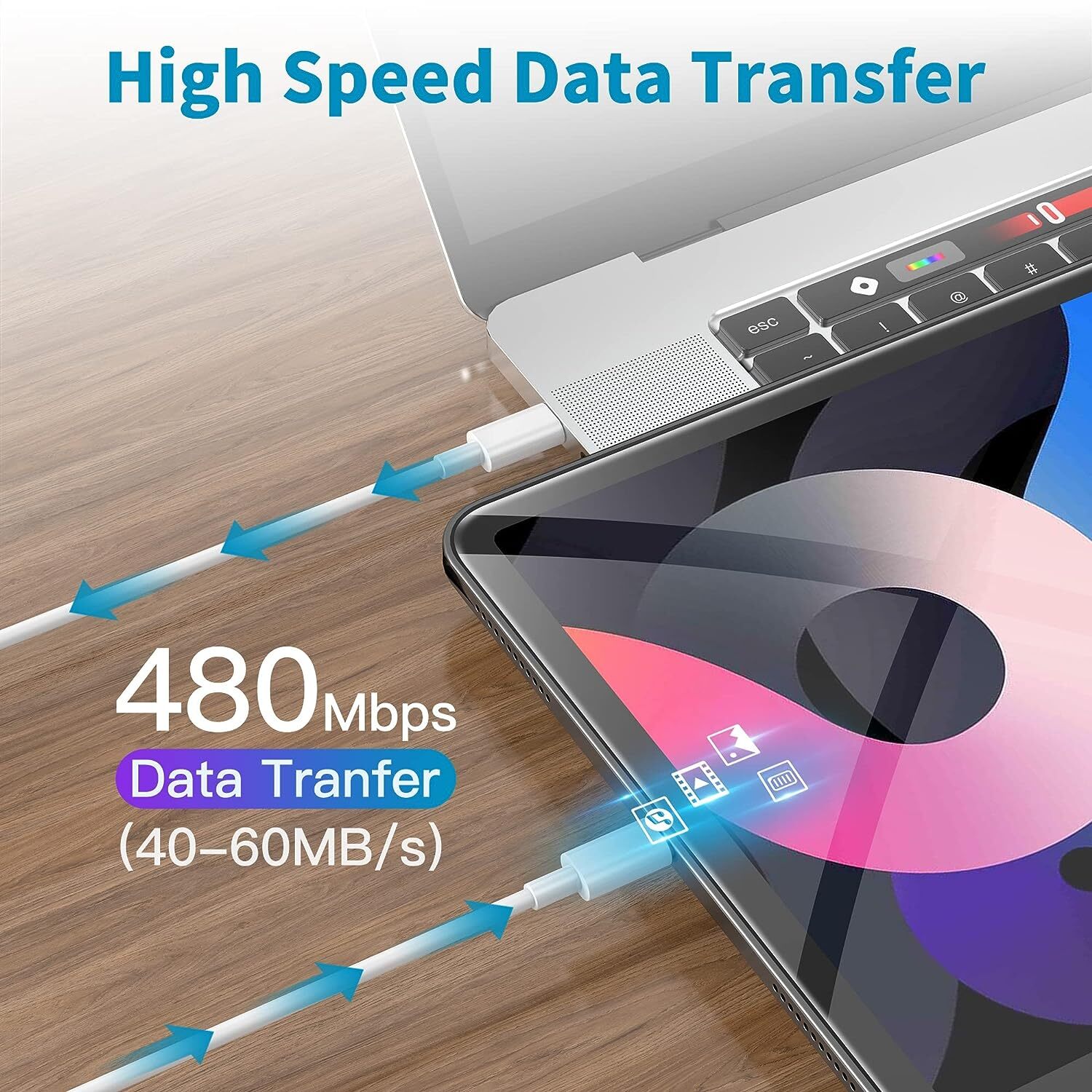 Wholesale LOT USB-C to USB-C Fast Charging Cable Type C Quick Data SYNC Cable