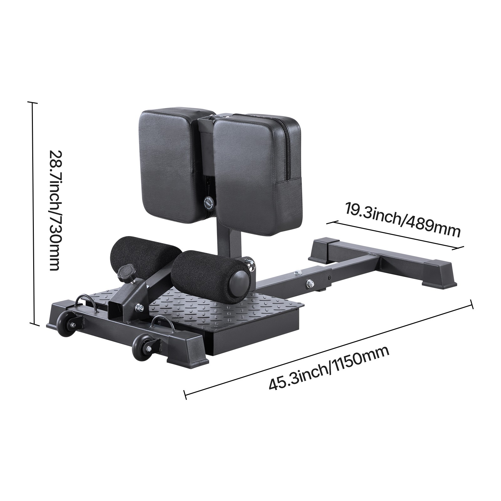 Uimoso Foldable Sissy Squat Machine for Glutes and Lower Body Workouts