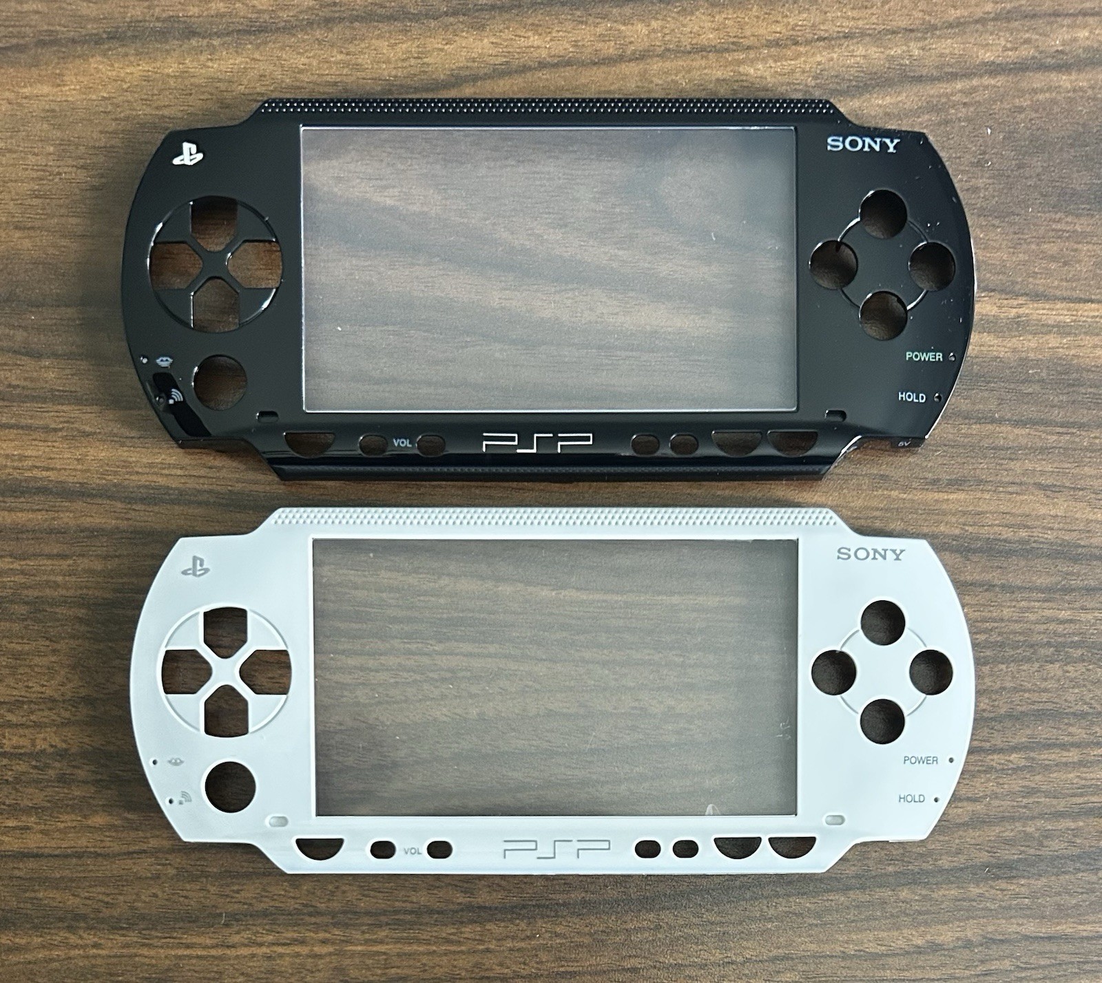1PC Front Faceplate Housing Shell For PSP 1000- BLACK, WHITE- FAST SHIPPING
