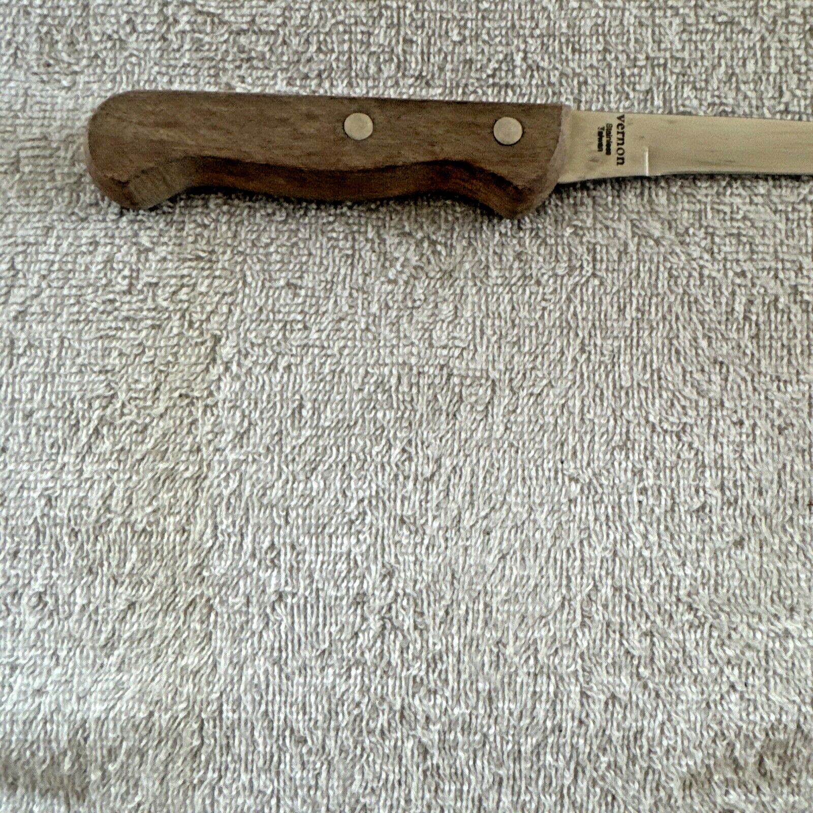 Vernon 5.75” Stainless Boning Knife Wood Handle Made in Taiwan