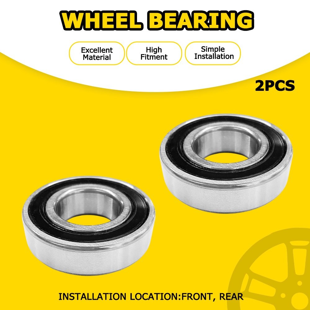 For Harley Street Glide Road Glide Road King 1" Axle Sealed Wheel Bearings 9276