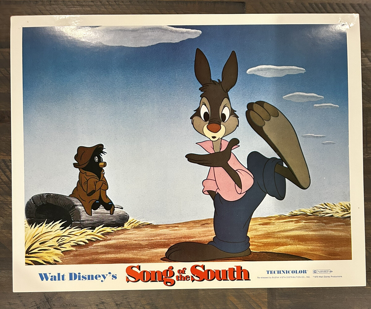 SONG OF THE SOUTH Original Complete Set of 9 Lobby Cards - R1972 - RARE!