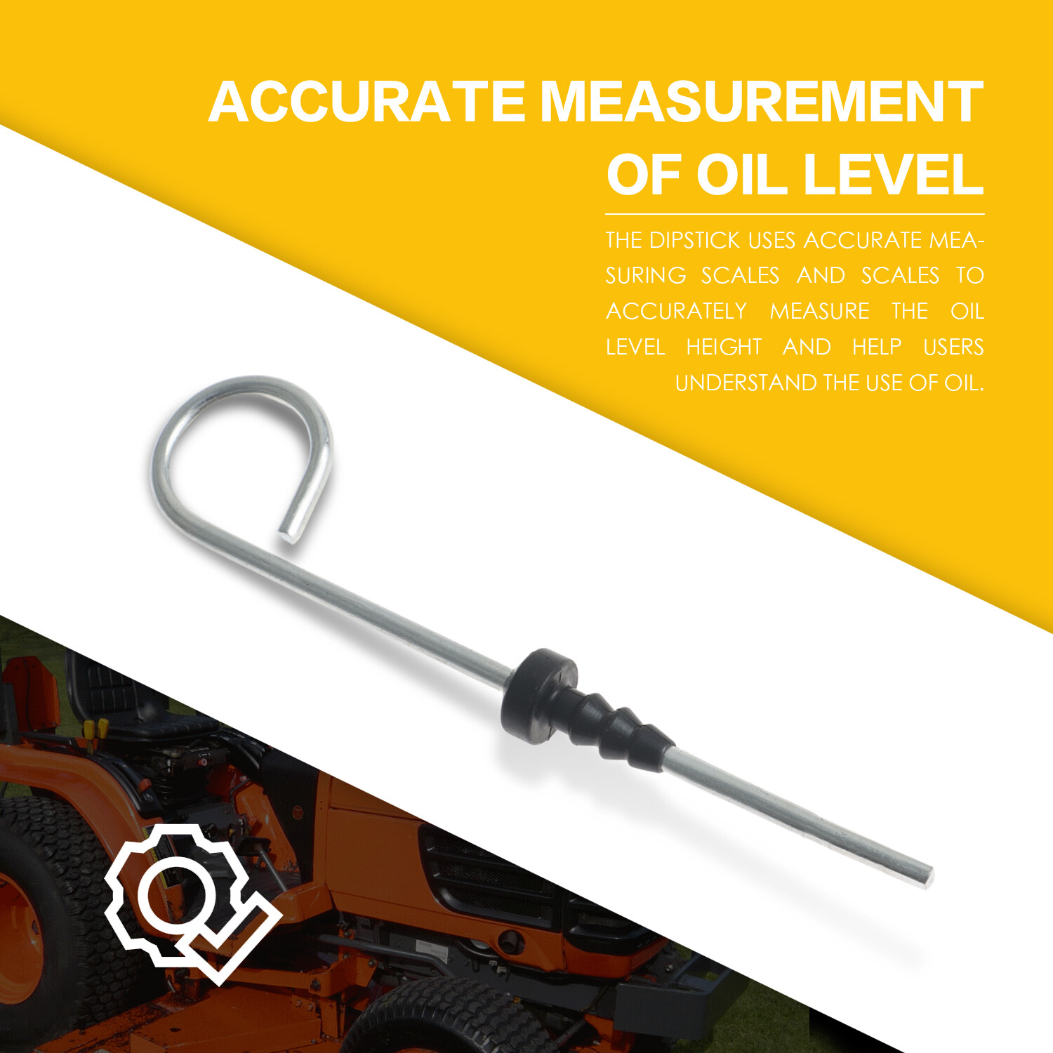 Aftermarket Oil Level Dipstick for Kubota Tractor M5700 M6040 M6060 M6800