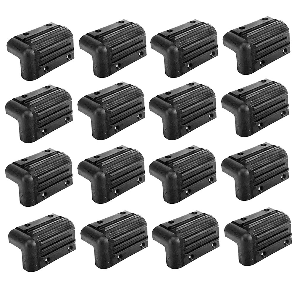 16X Large Cabinet Corner Amp Rack Case DJ Home Speaker Box Bumper Protector NEW