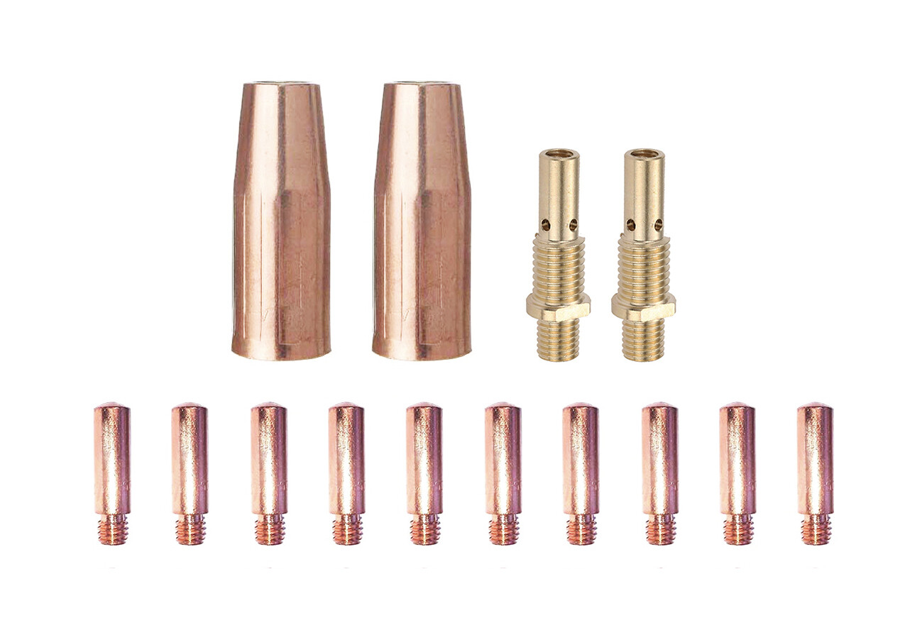 Mig Kit Replacement For Eastwood Mig135 Mig175 contact tips, nozzle, diffuser 5o