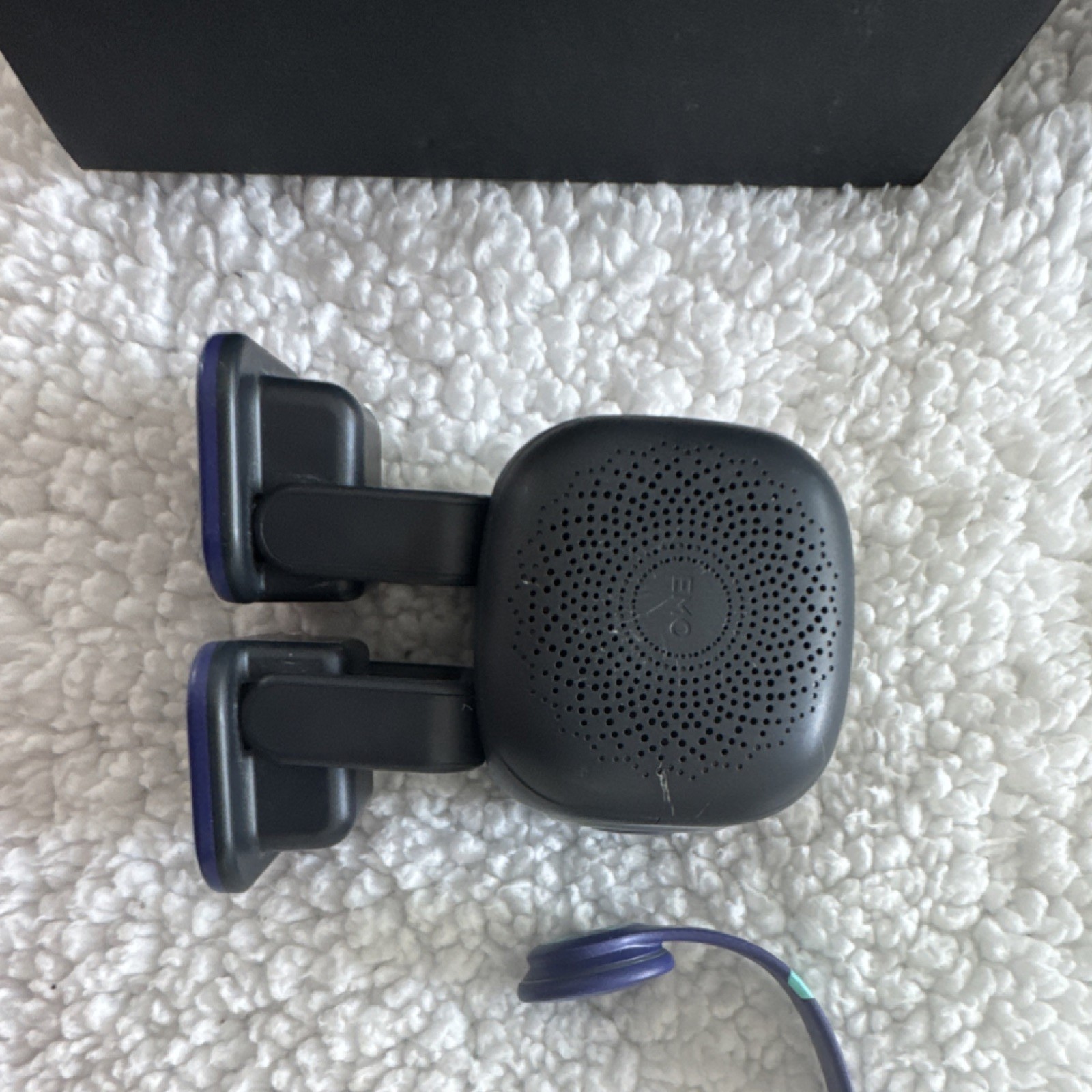 Living AI EMO Desktop Pet Robot with Wireless Charger & Headphones