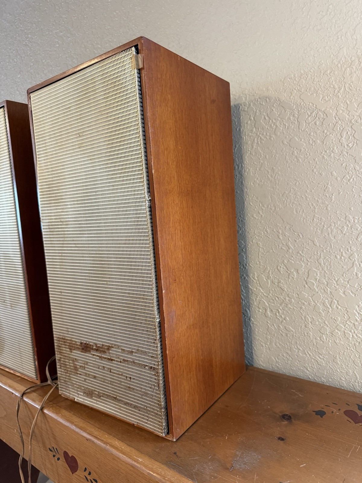 Vintage Isophon HSB 30/8 Stereo Speakers Pair Made In Germany