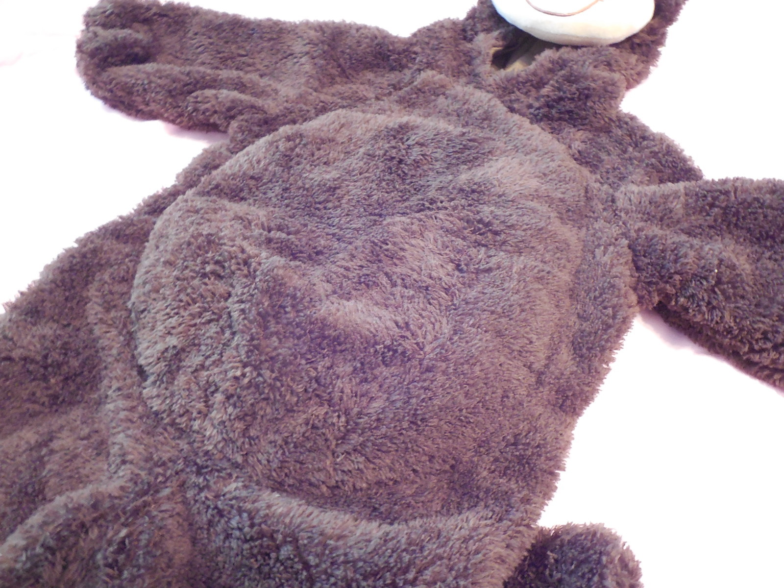 MONKEY Halloween Costume Infant Baby Hood Zip Up Padded Size 9 Months New