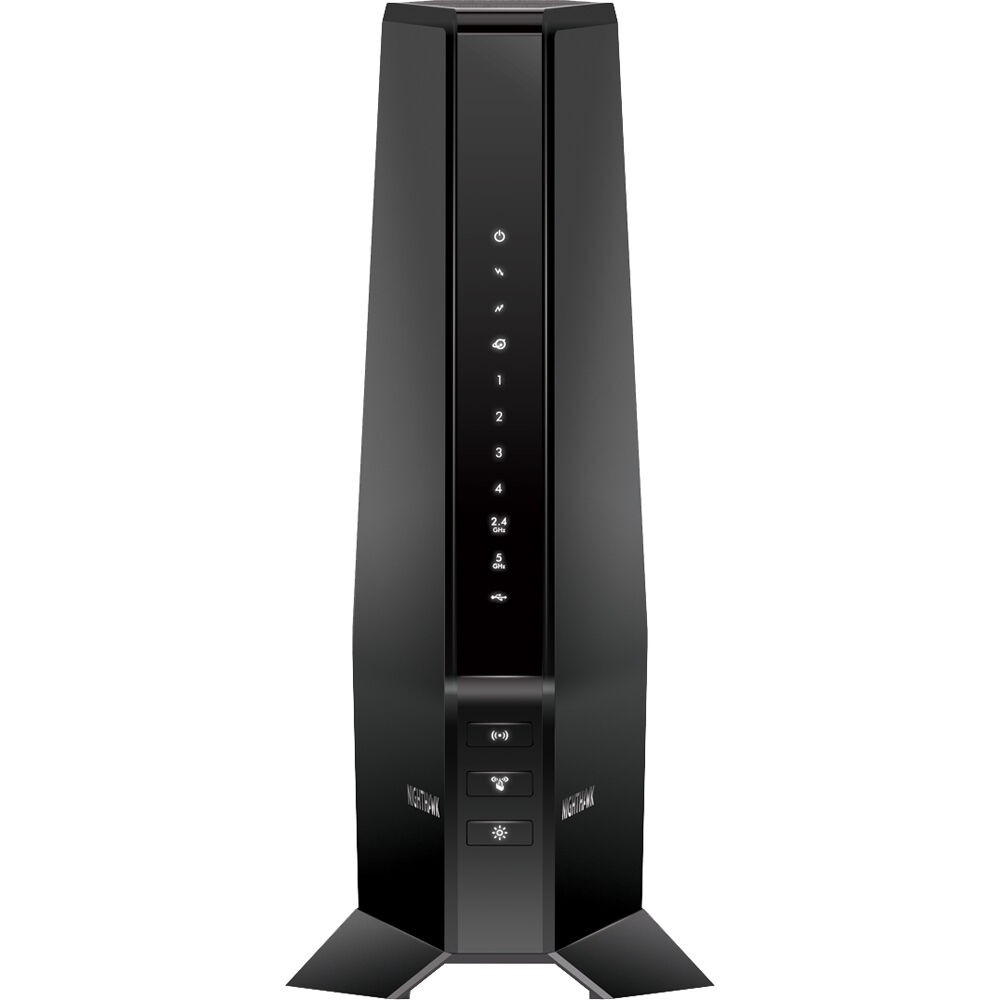 NETGEAR CAX30-100NAR AX2700 Nighthawk DOCSIS 3.1 2.7Gbps WiFi Cable Modem Router