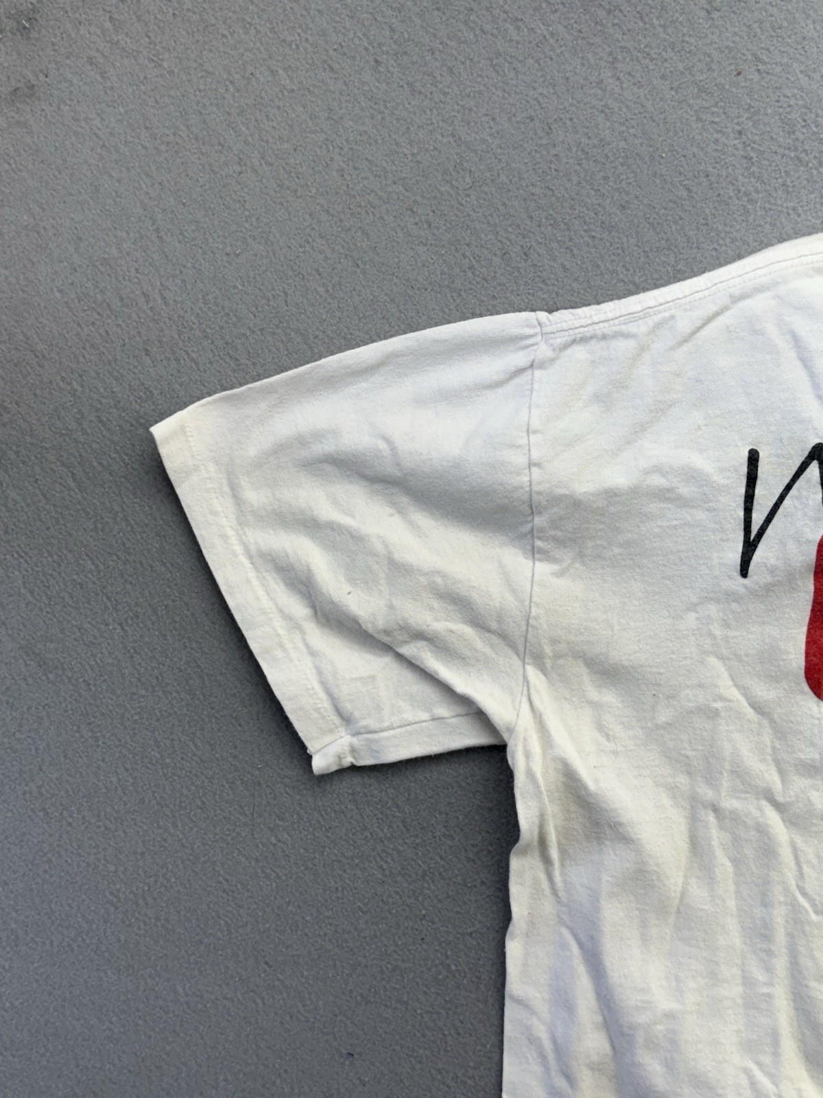 Neil Young T-SHIRT Size Large L SOLO Tour 1989 VERY RARE Brockum