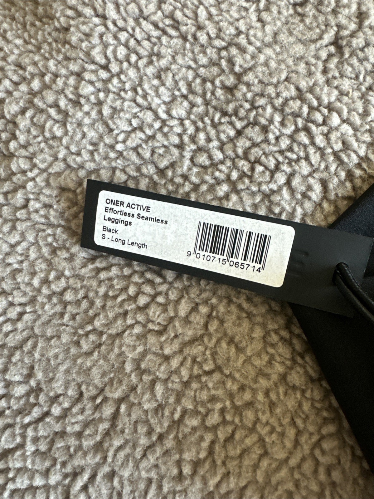 NWT Oner Active Effortless Seamless Leggings Black S - Long Length