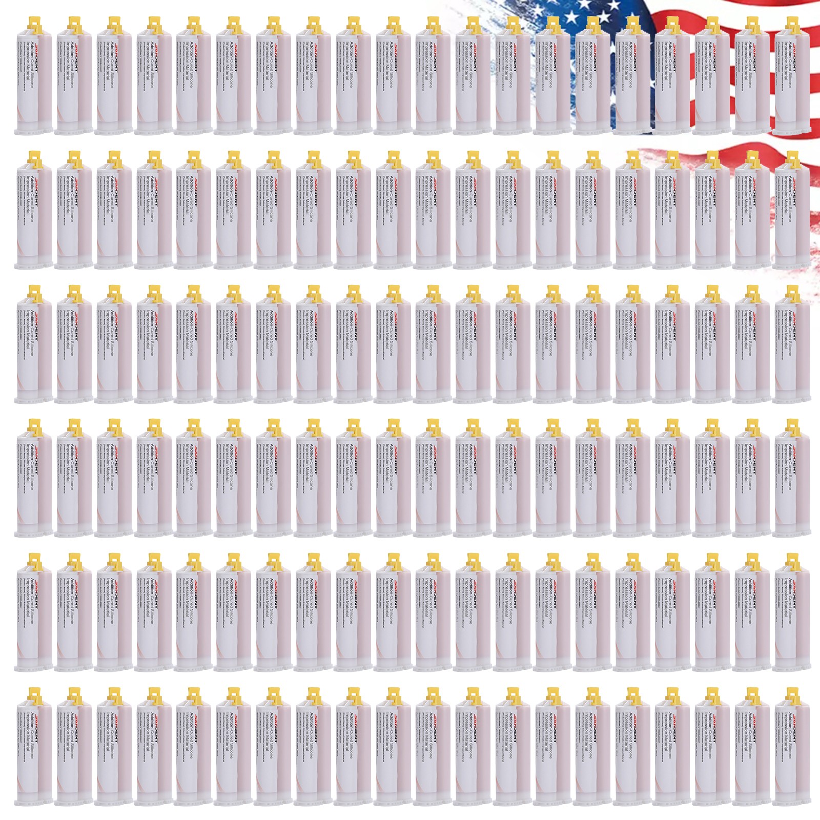 Dental Silicone Impression Material Putty Base+Catalyst+Light Body