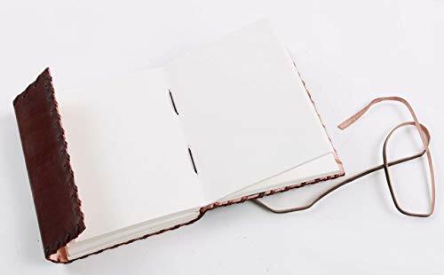 Leather Journal Diary Notebook Handmade Blank Writing Paper Gift Book