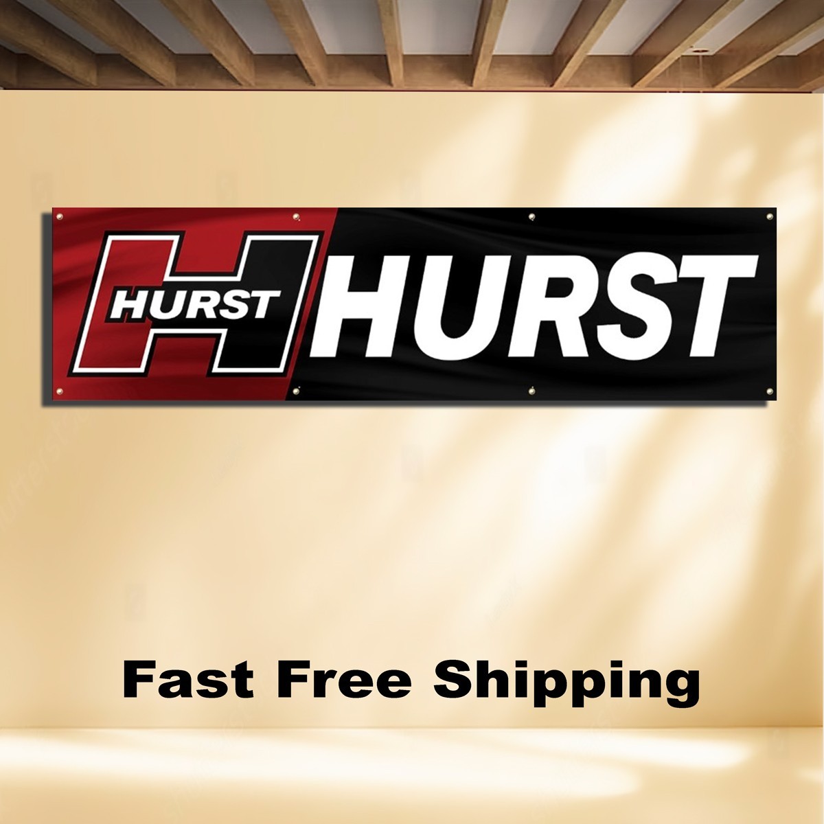 HURST PERFORMANCE 2'X8' BANNER FLAG