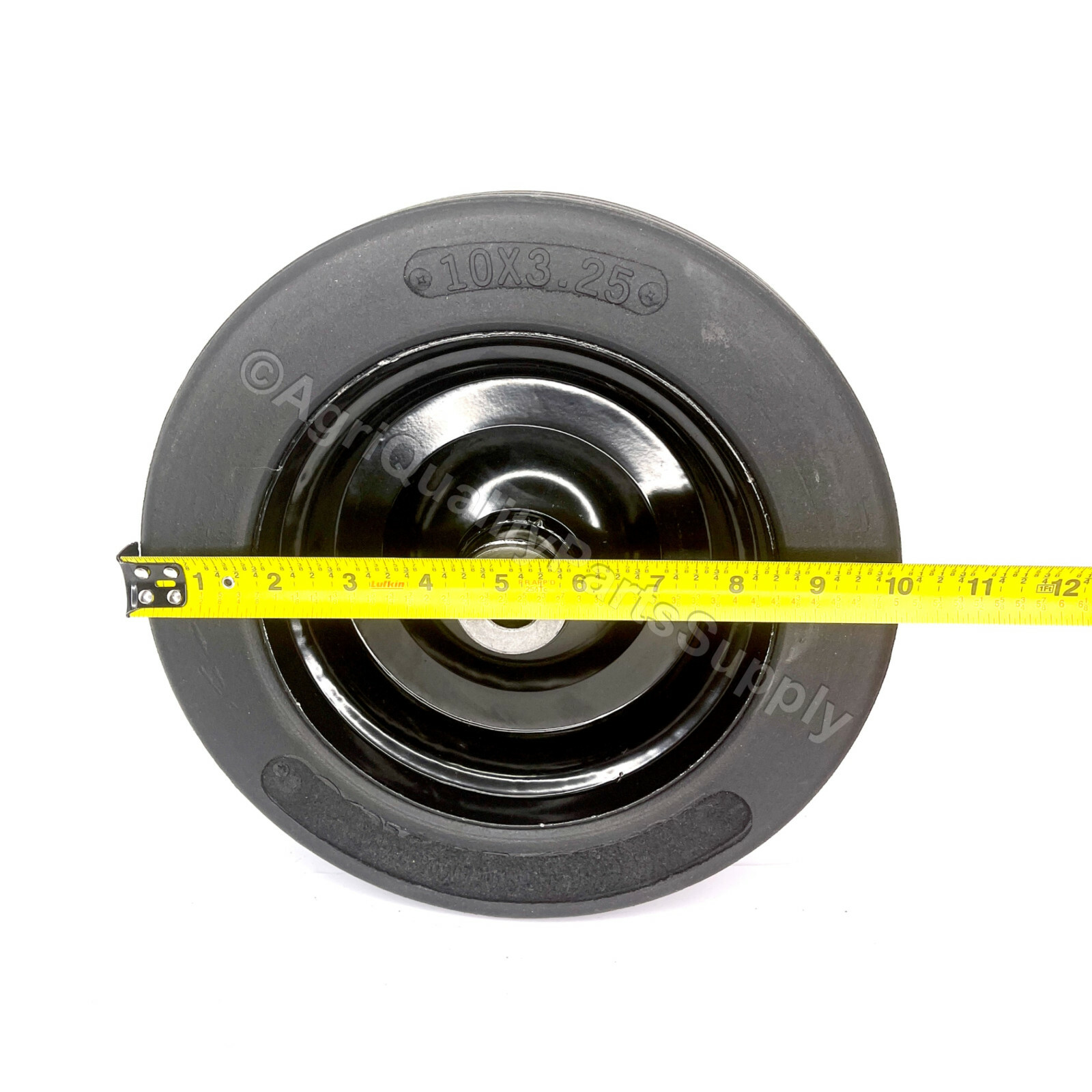 (1) One 10"x3.25"Solid Finish Mower Wheel Tire 3/4"ID - FIRE SALE!!!!!!!!!!!!!!!