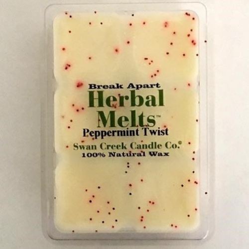 Swan Creek Candle Soy Drizzle Melt 4.75 Oz. - Peppermint Twist