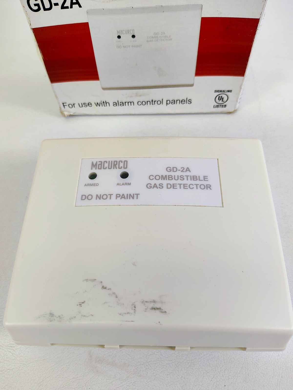 Macurco GD-2A Security Series Combustible/Heating Gas Detector Used