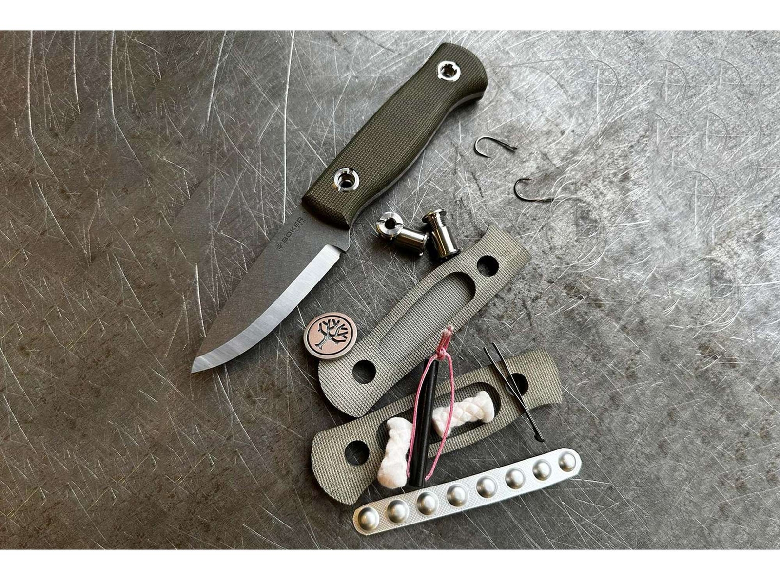 Boker Vigtig vs. Wild Fixed Knife 3.35" MagnaCut Blade Micarta Handle ✔️ 121509