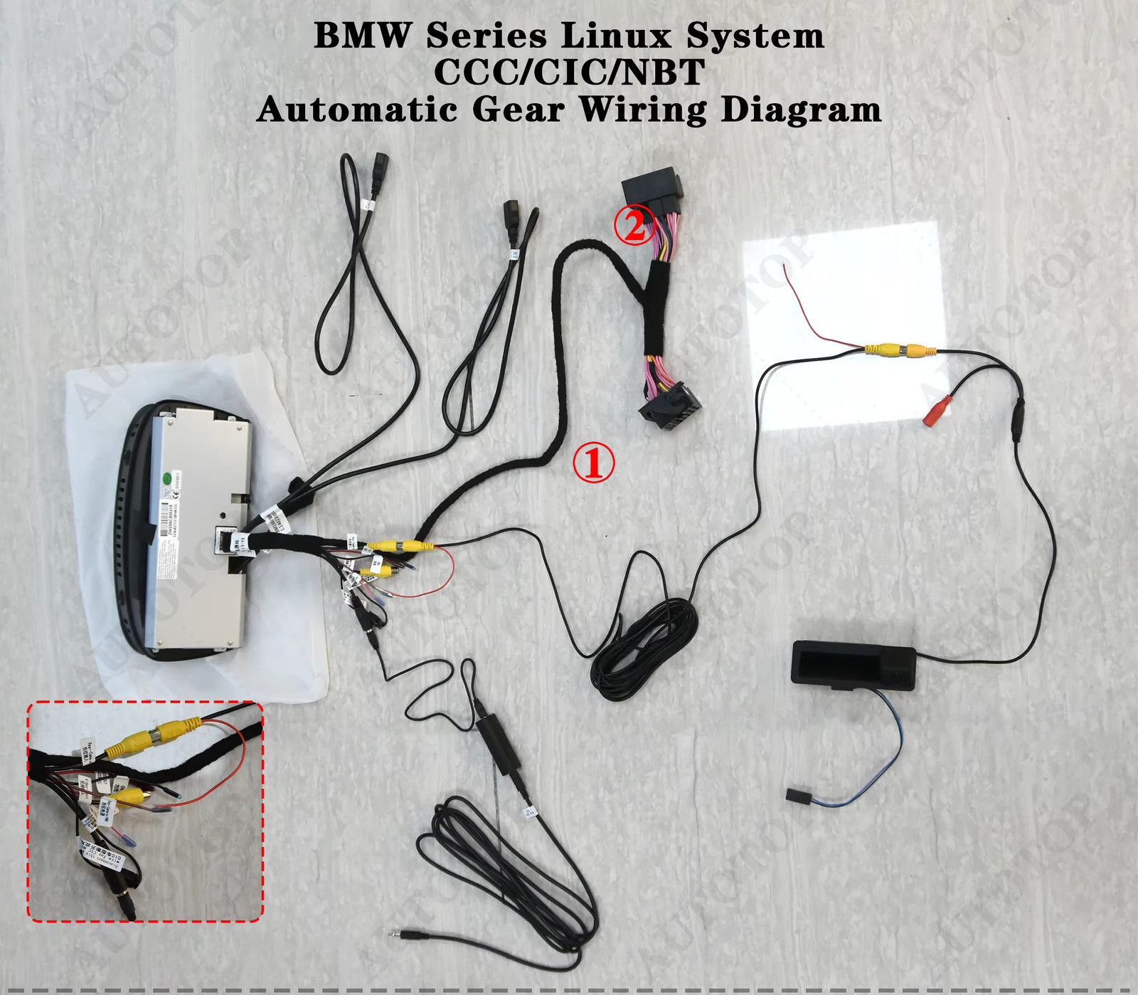 Linux CarPlay Head Unit Touch Display BMW 3 4 NBT M3 F30 F31 F32 F33 F34 F36 F80