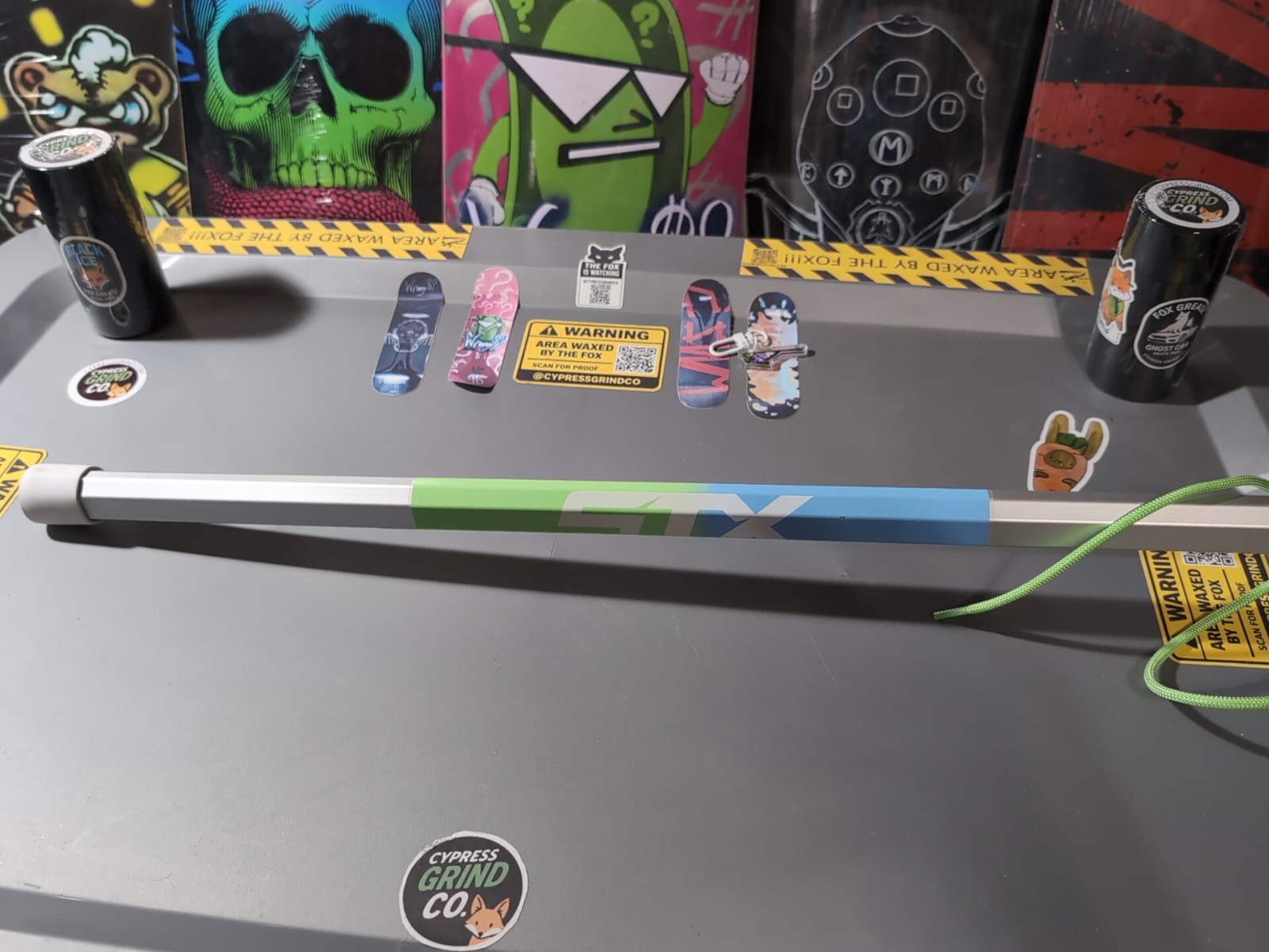 TX Crux Jr Complete Girls Lacrosse Stick 24" Blue Youth