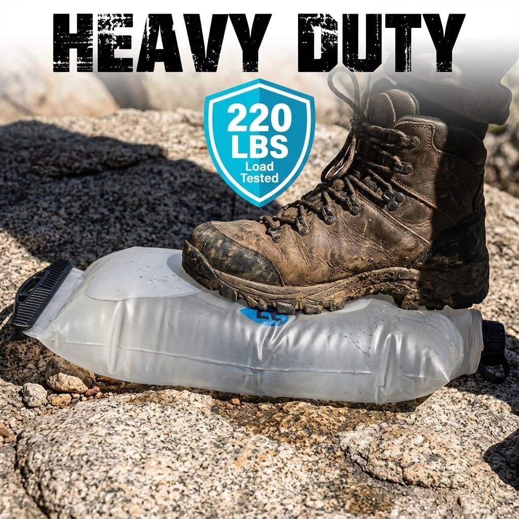 2L Collapsible Water Bag, 28Mm Thread TPU Hydration Canteen Compatible with Sawy