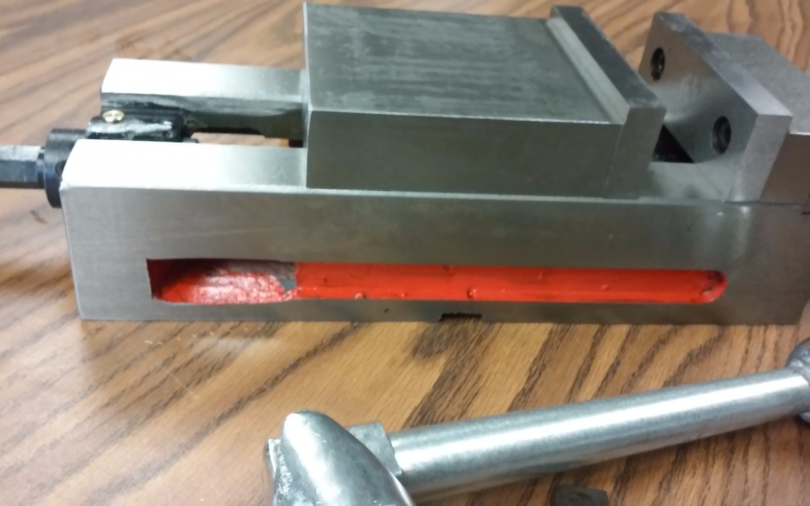 4" ANG-LOCK CNC VISE FOR CNC/BRIDGEPORT MILLING MACHINE #850-AP04