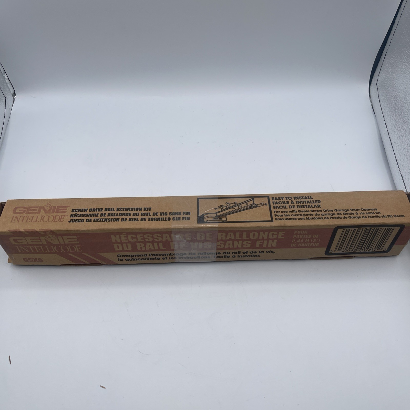 Genie Intellicode Screw Drive Rail Extension Kit GSX8 New Old Stock in Box HTF