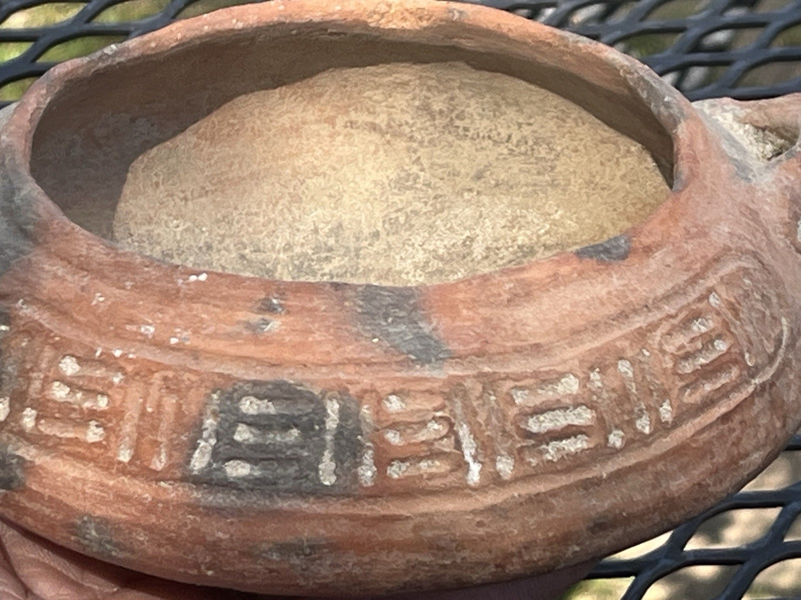 Taino Pottery Bowl PreColumbian Ancient Artifact Arawak Caribe Mayan