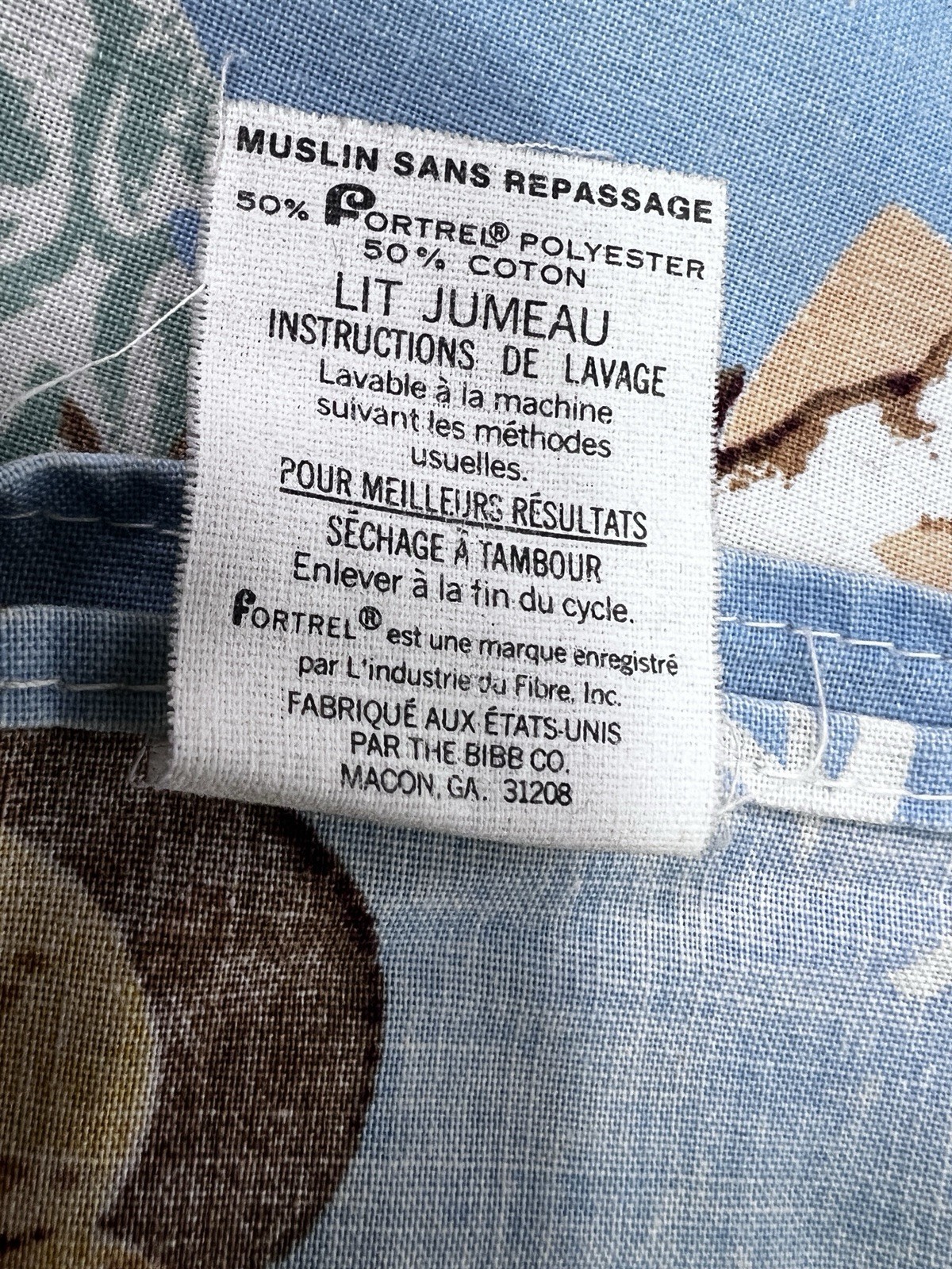 Vintage 1982 E.T. The Extra-Terrestrial Movie Twin sheet set Flat Fitted Movie