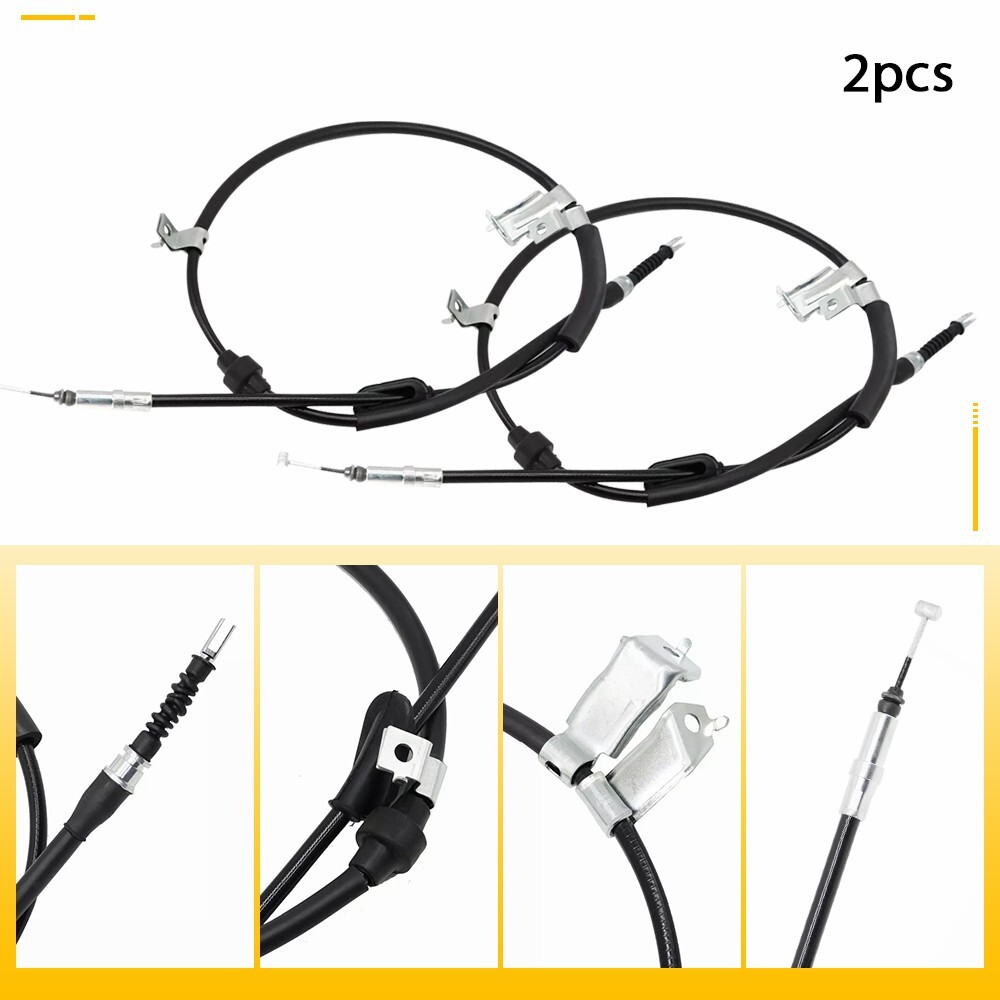 For 1994-1998 Acura Integra 1992-2000 Honda Civic Rear Parking Brake Cable E