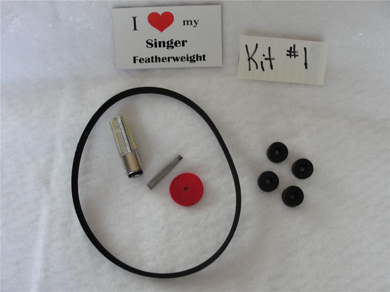 FRESHEN UP YOUR SINGER FEATHERWEIGHT SEWING MACHINE - " KIT #1 "