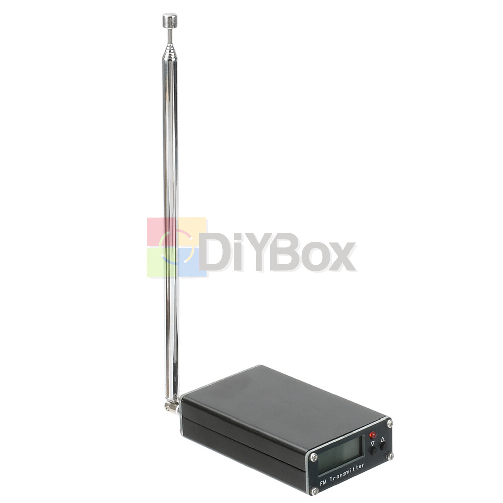 2KM 0.5W FM Transmitter 76M-108Mhz Digital Display Stereo FM Transmitter Type-C