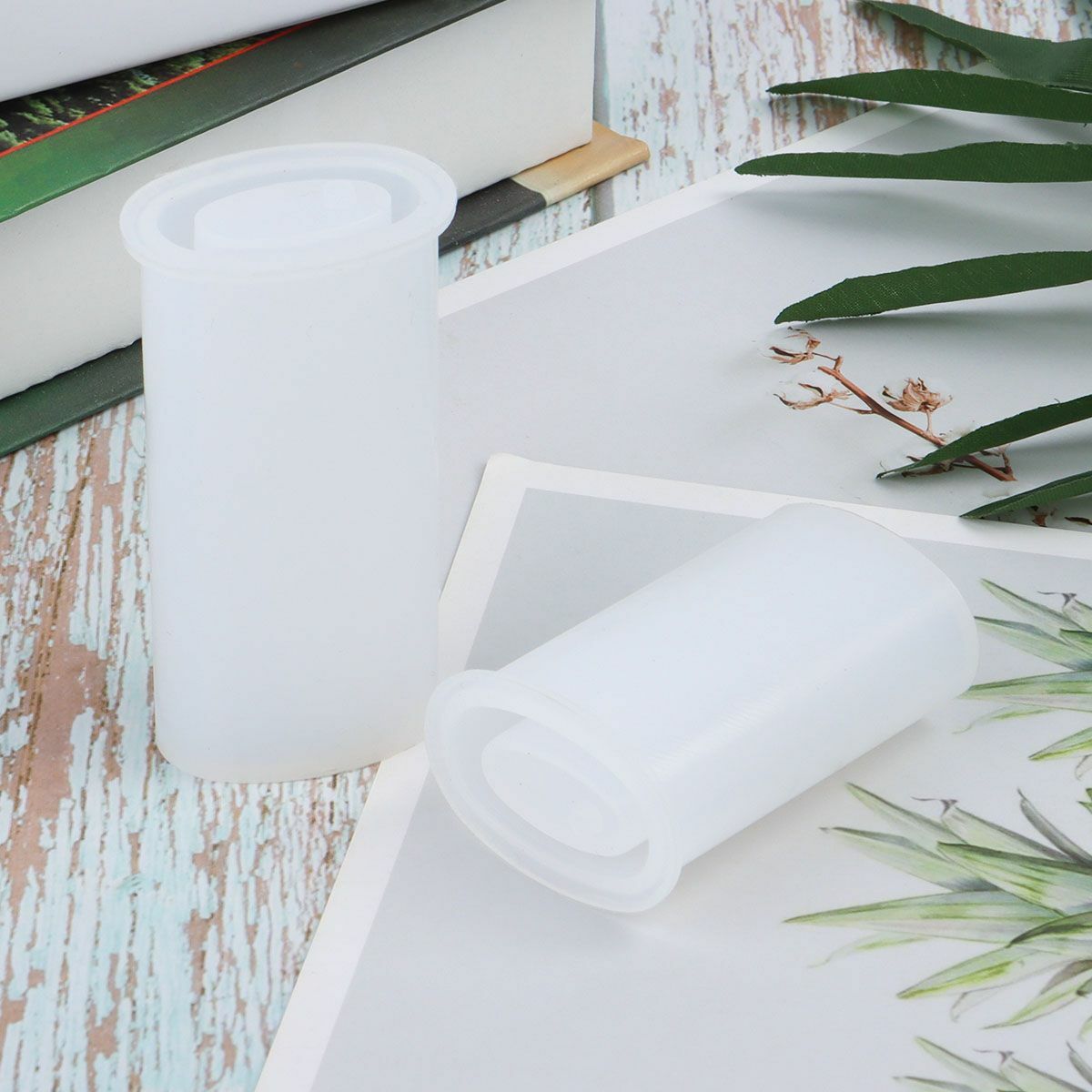 4pc Silicone Epoxy Resin Mold Lighter Cover Making Tool Mould Handmade DIY Craft