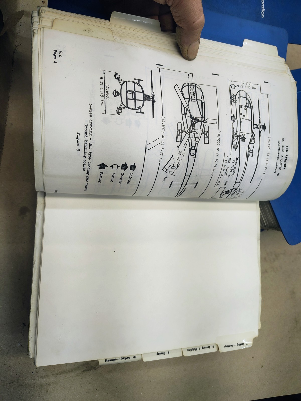 Alouette III Helicopter Maintenance And Service Manuals Sud Aviation
