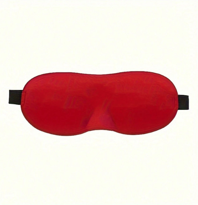 1pc 3D Sleep Mask – Light-Blocking, Soft & Portable Eye Cover for Travel - NEW