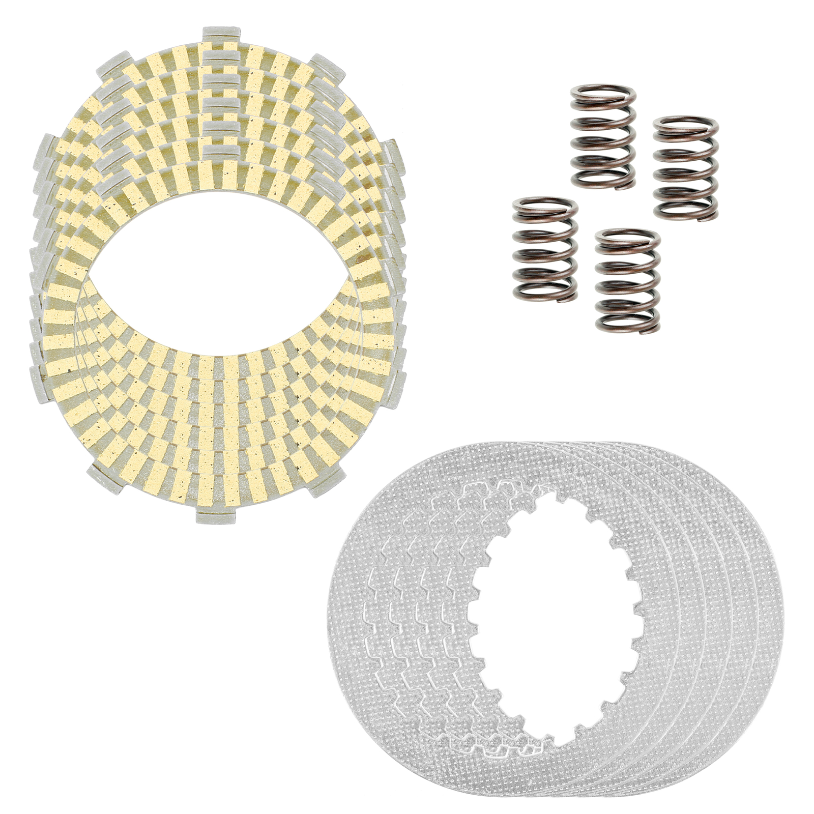 Clutch Friction Steel Plates Kit for Honda TRX350FM Rancher 350 4x4 S 2000-2006