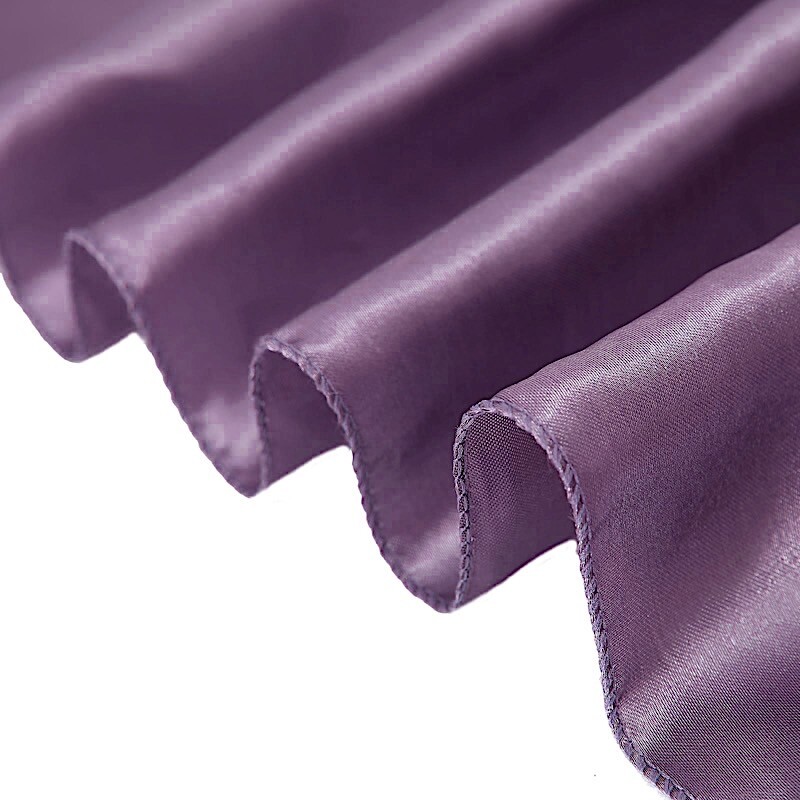 6 pcs 12" x 108" Satin Table Top Runners Wedding Party Linens Free Shipping