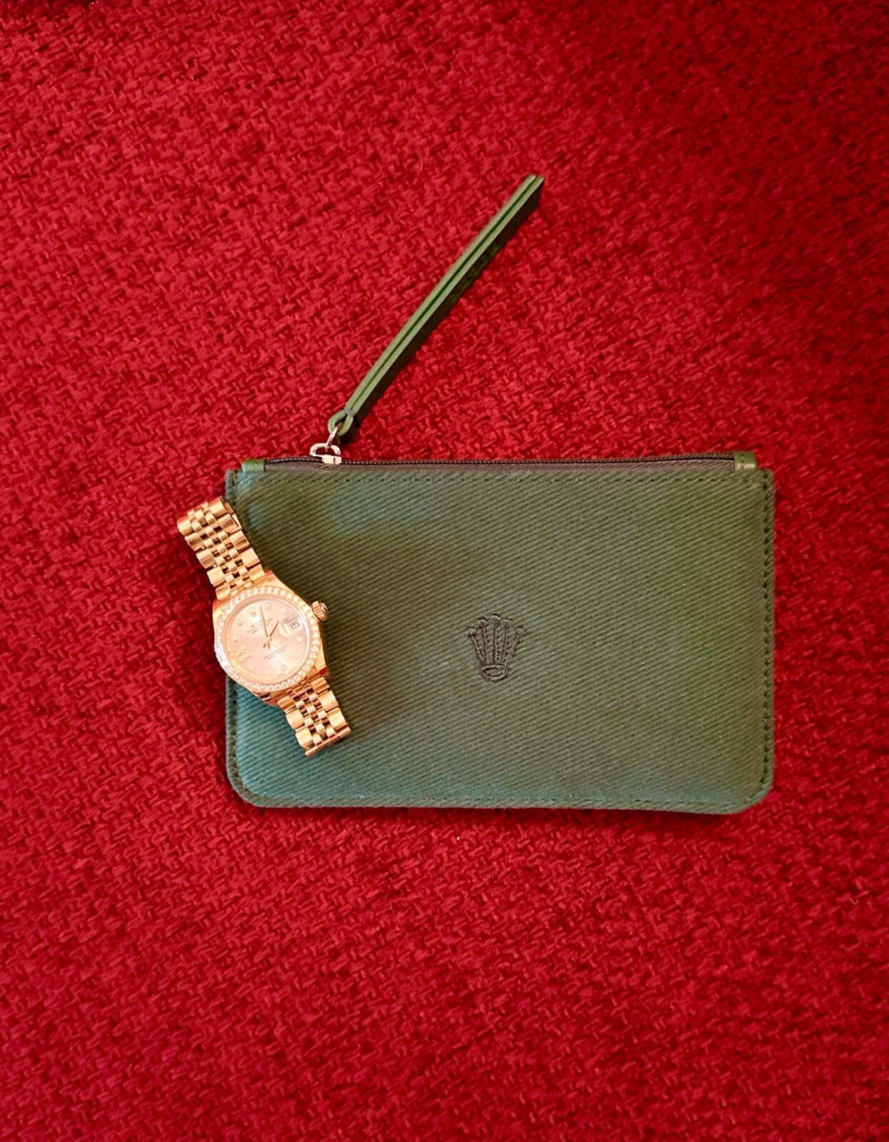 New Rolex Green Submariner Watch Travel Pouch - New Boxed |VIP Advertising Gift