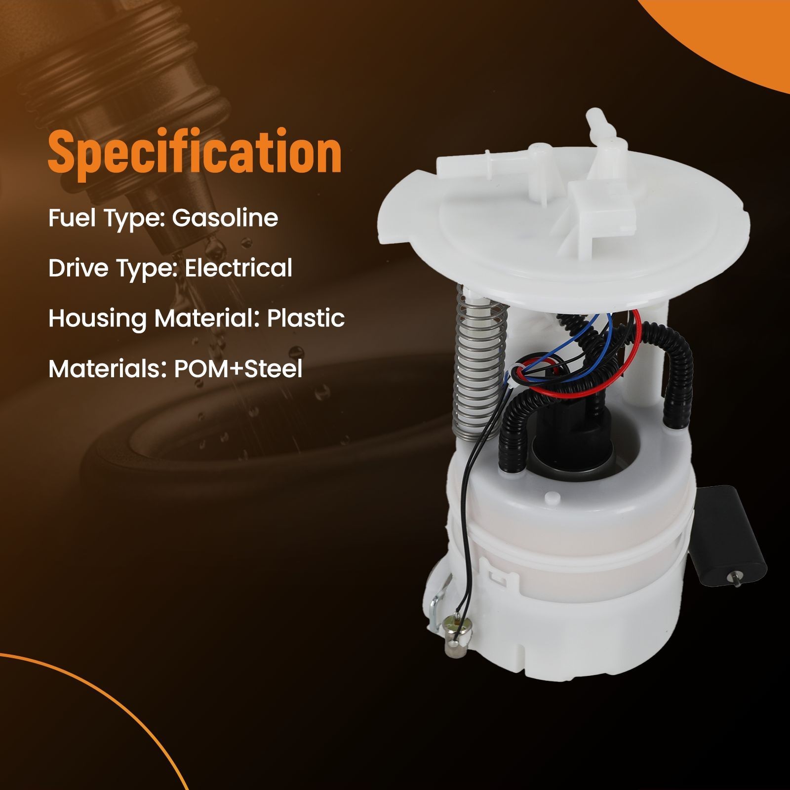 Fuel Pump Assembly for Nissan Maxima Quest 3.5L Altima 2.5L 3.5L 04-09 E8545M