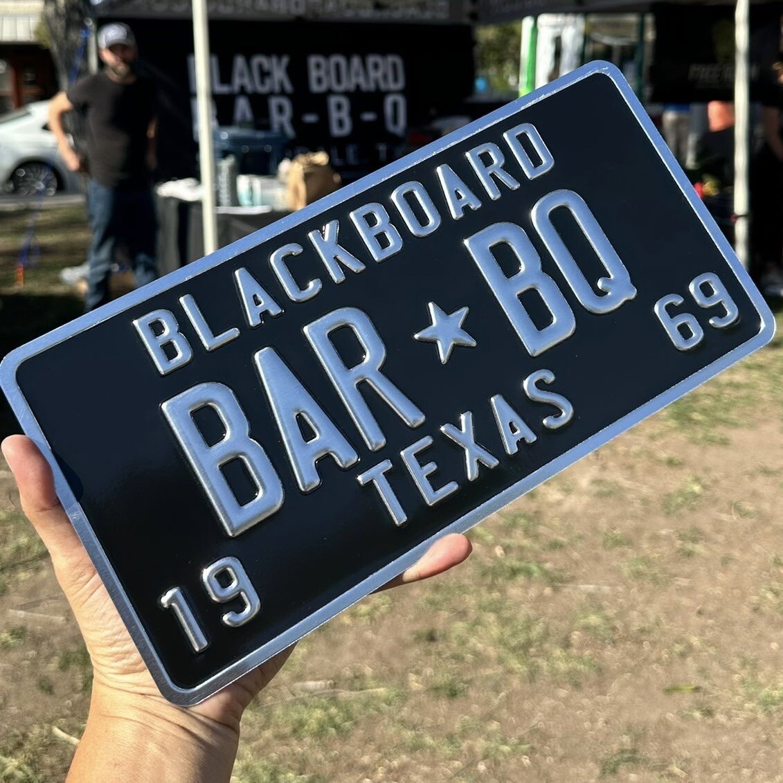 Personalized License Plates EMBOSSED