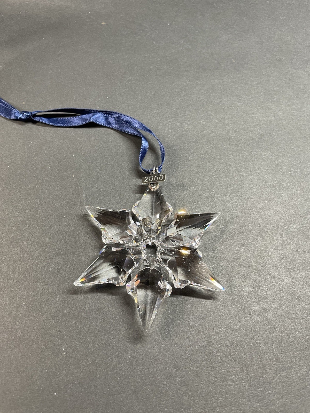 Swarovski Crystal 2000 Large Annual Edition Christmas Holiday Ornament 243452